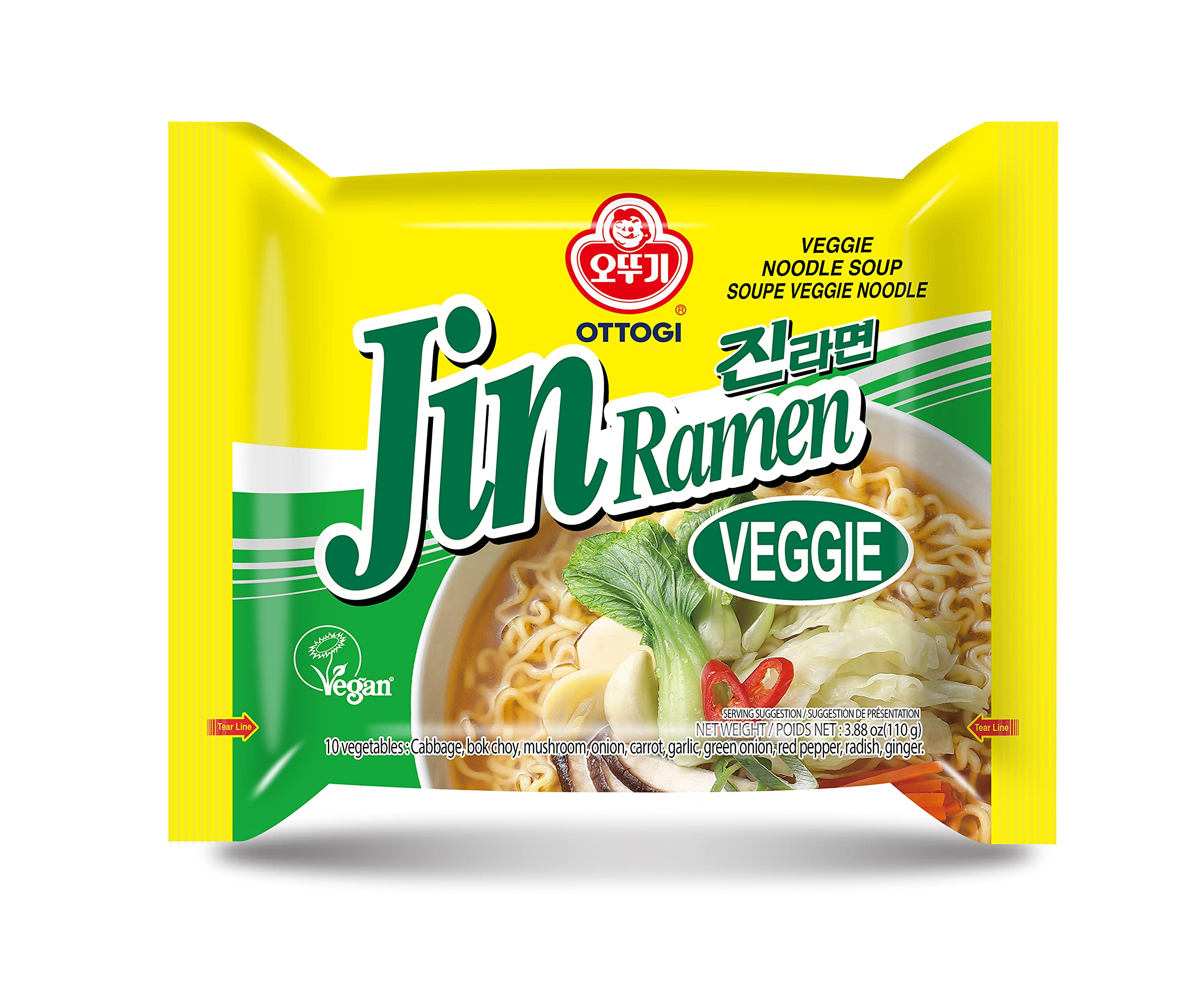 Ottogi Noodles Jin Ramen Veggie 120g Snack Dojo ottogi-noodles-jin-ramen-veggie-120g-snack-dojo