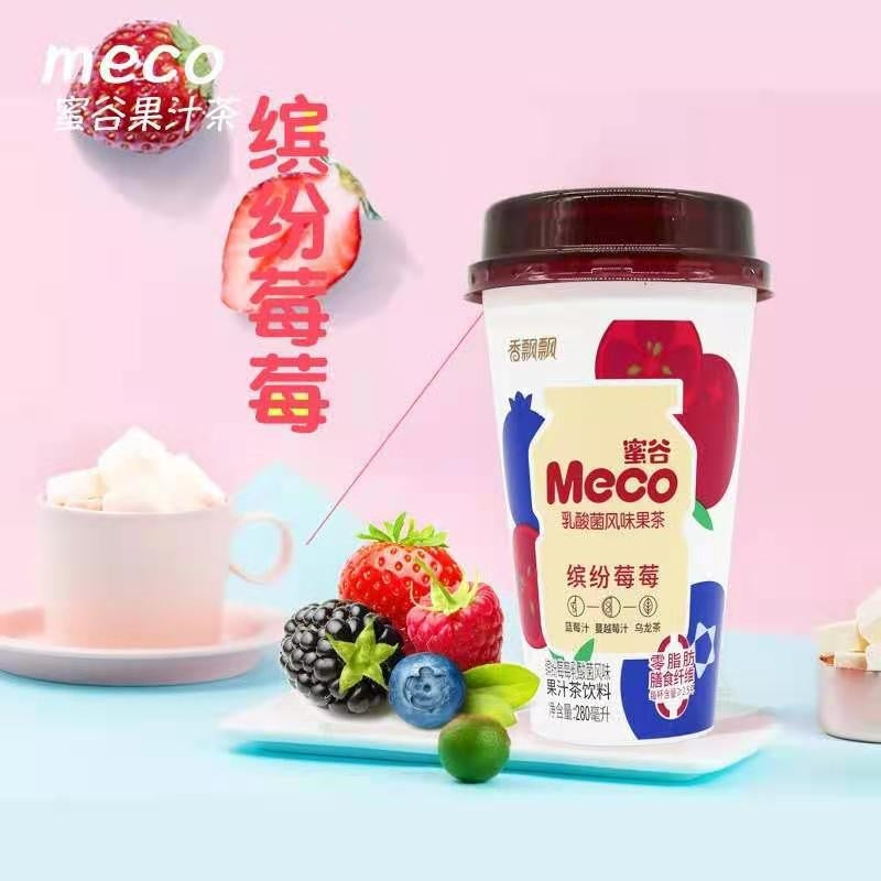 Xiangpiaopiao - Meco Bevanda allo yogurt Gusto Frutti di Bosco - 280ml