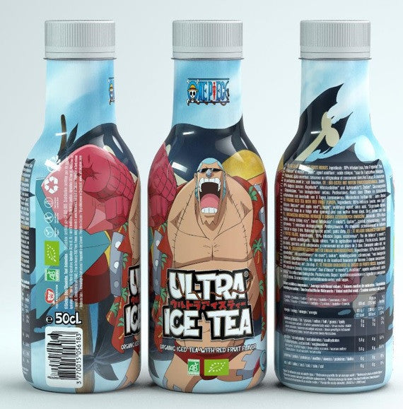 Ultra Ice Tea - Te biologico al gusto di frutti rossi (One Piece - Franky) - 500ml
