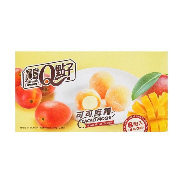 Idea Q Mochi - Mango Cream - 80g - Snack Dojo