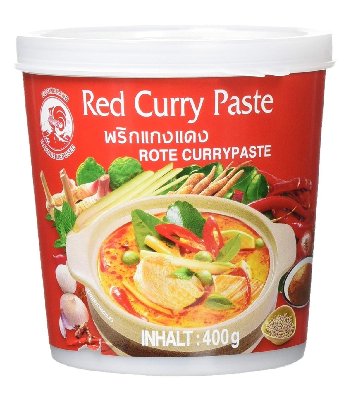 Razione Da Trekking REAL Turmat Curry Thailandese Rosso, Vegana, 113g, Lunga Conservazione