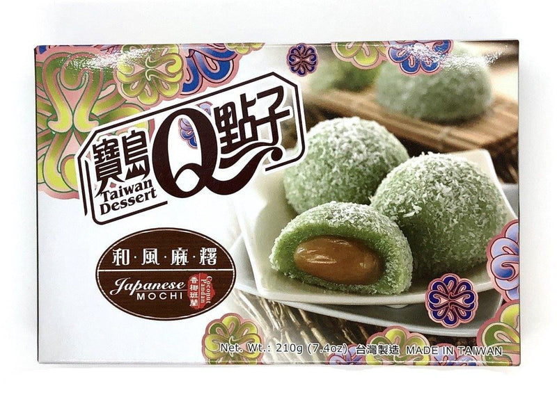 Idea Q Mochi - Coco & Pandan - 210g - Snack Dojo
