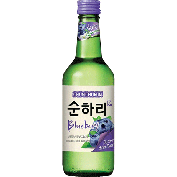 Jinro - Soju Blueberry 12% - 360ml
