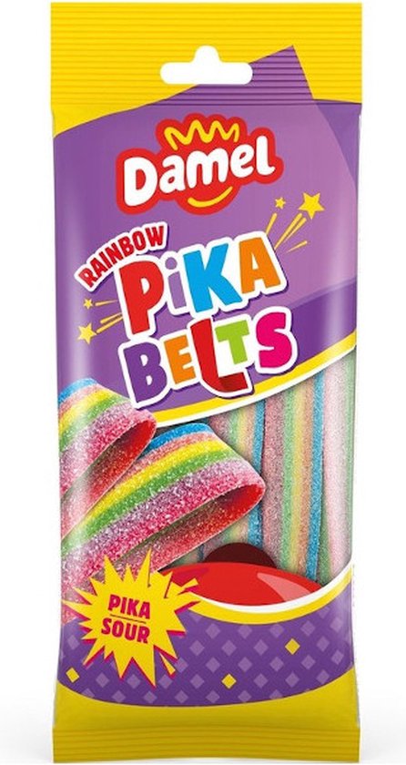 Damel Rainbow Pika Belts - 100g