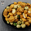 WantWant - Mini Cracker di Riso Fritto + piselli + aglio - 30g