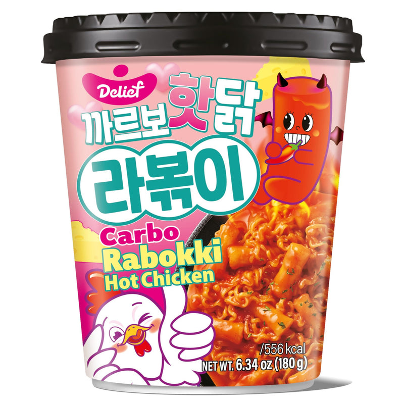 Delief - Rabokki Carbon 165g (gnocchi di riso + noodles)