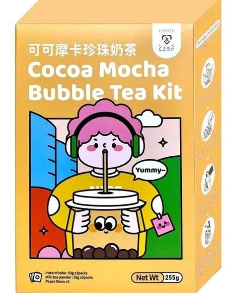 Tokimeki Cocoa Mocha Bubble Tea Kit - 255g