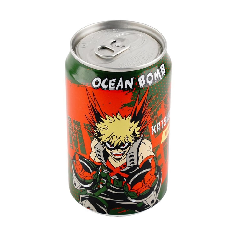 Ocean Bomb - Bevanda Gassata boku no hero Gusto Uva(katsuki) - 330ml