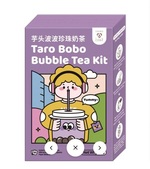 Tokimeki Taro Bobo Bubble Tea Kit - 255g