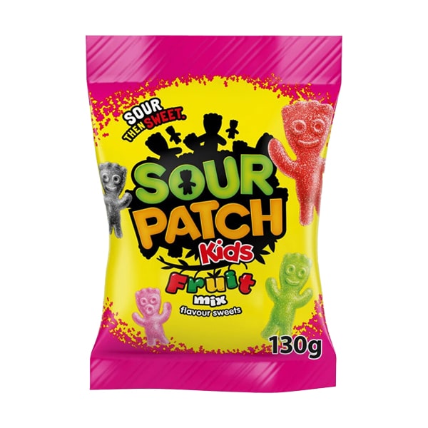 Sour patch kids fruit mix 130g