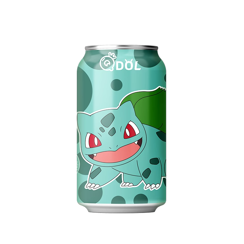 Qdol Bevanda Frizzante Gusto Uva (Bulbasaur) - 330ml