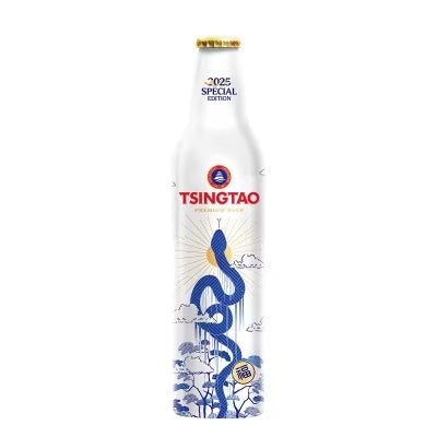 TsingTao Birra cinese Premium Edizione Limitata Anno Cinese (Serpente) 4,7% - 473ml