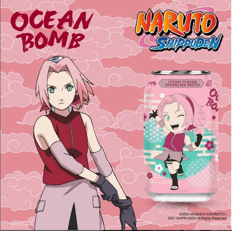 Ocean Bomb - Bevanda Frizz. Lychee Sakura - 330ml