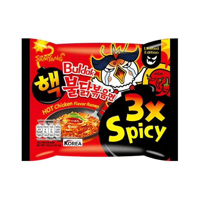 Samyang Noodles Korea - 3 x Spicy - 140g