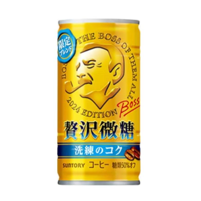 Suntory Boss Coffee Less Sugar - 185g