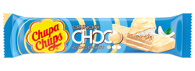 ChupaChups Crunchy Choco Coconut - 27g