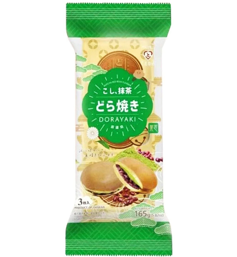 Tokimeki Dorayaki gusto Red Bean Matcha - 165g