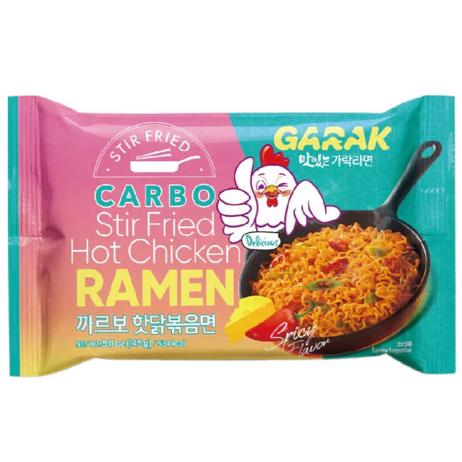 Garak Noodles Carbo hot chicken- 130g