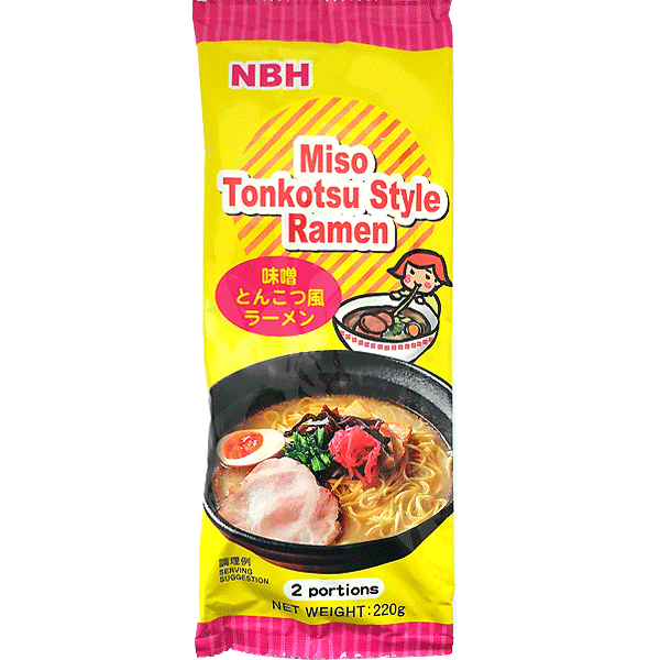 Nbh Miso Tonkotsu Style Ramen (2 porzioni) - 220g