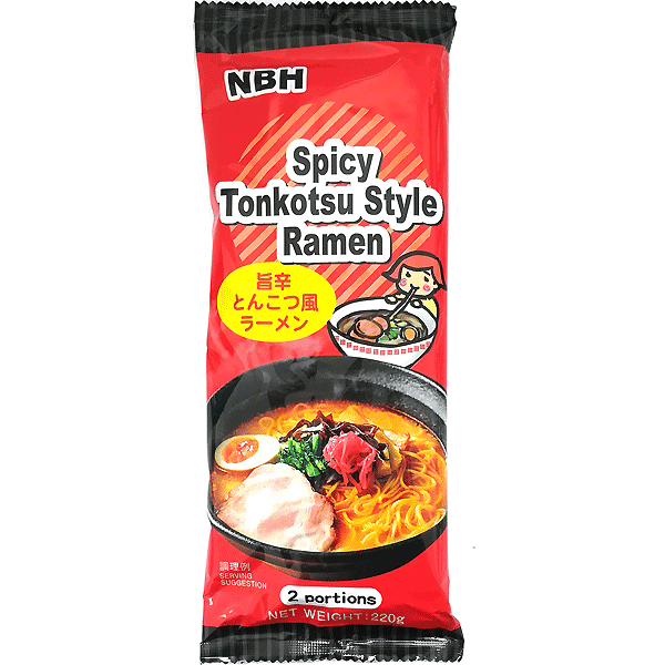 Nbh Spicy Tonkotsu Style Ramen (2 porzioni) - 220g