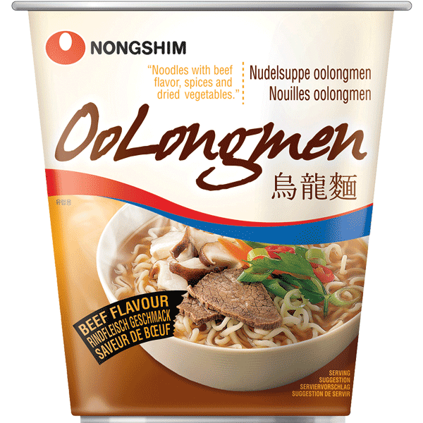 Nongshim - Oolongmen gusto Manzo - 75g