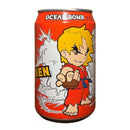 Ocean Bomb Street Fighter Ken Tè rosso & Uva - 330ml