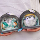 Porta Mini Pinguino Peluche