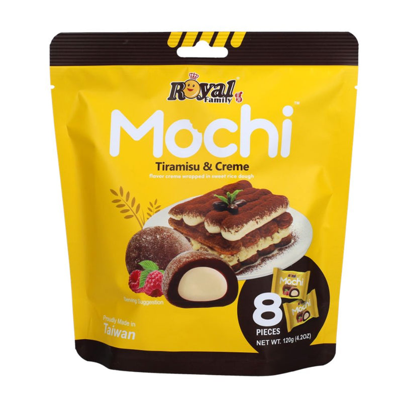 Royal Family Mochi Tiramisu & Creme - 120g