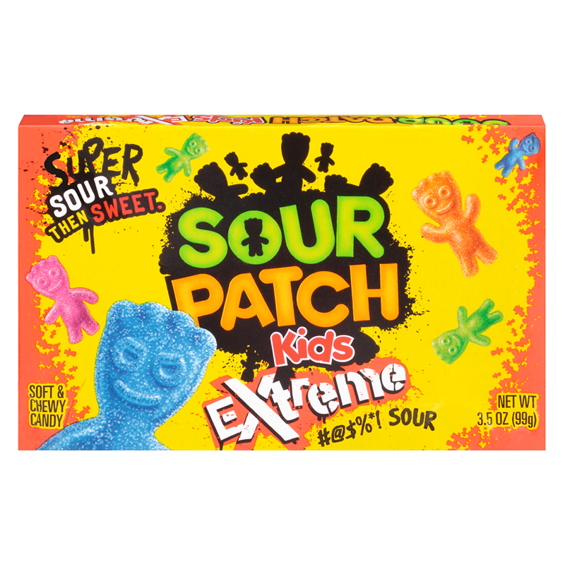 Sour Patch Kids Extreme Caramelle Aspre - 99g