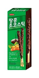 Sunyoung Peanut Choco Sticks - 54g