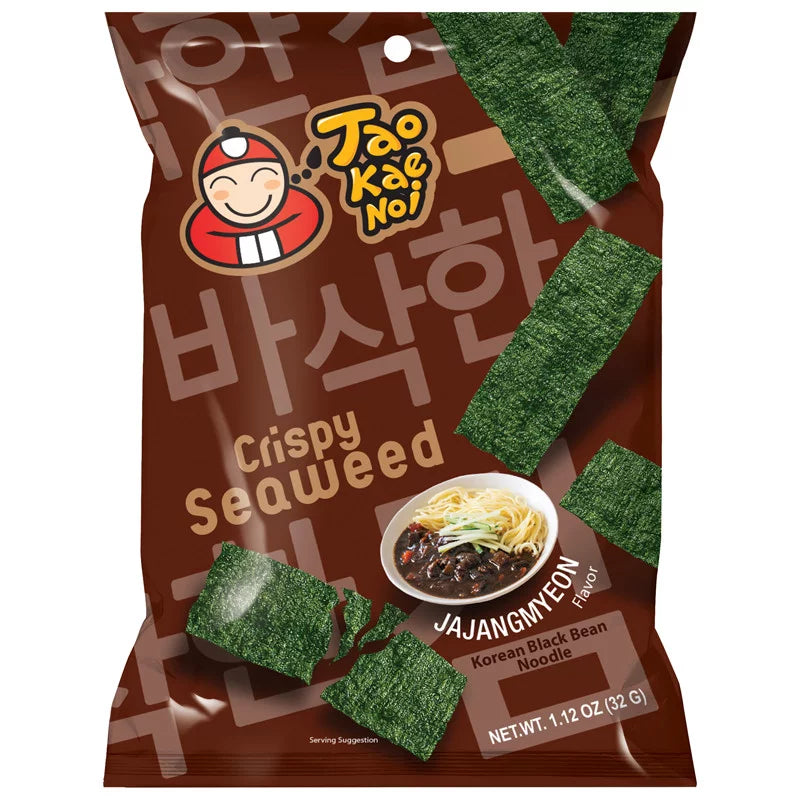 TaoKaeNoi Alghe Crispy Seaweed Black Bean - 32g