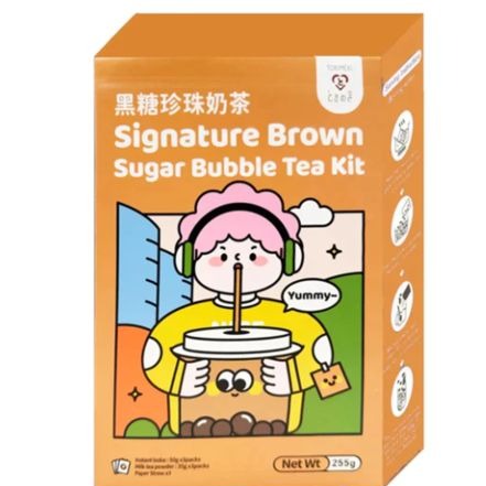 Tokimeki Signature Brown Bubble Tea Kit - 255g