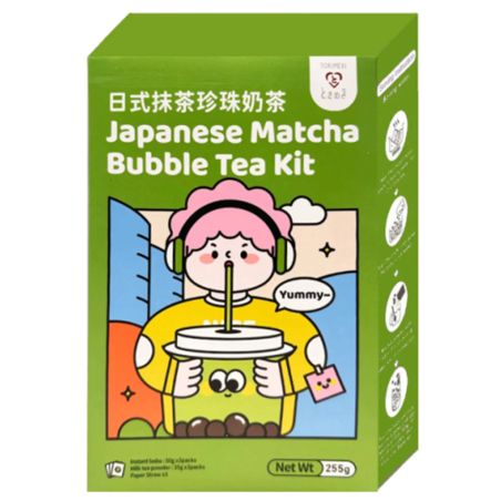 Tokimeki Japanese Matcha Bubble Tea Kit - 255g