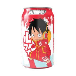 Ultrapop - Bevanda Gassata Gusto Limone & Fragola (Luffy) - 330ml