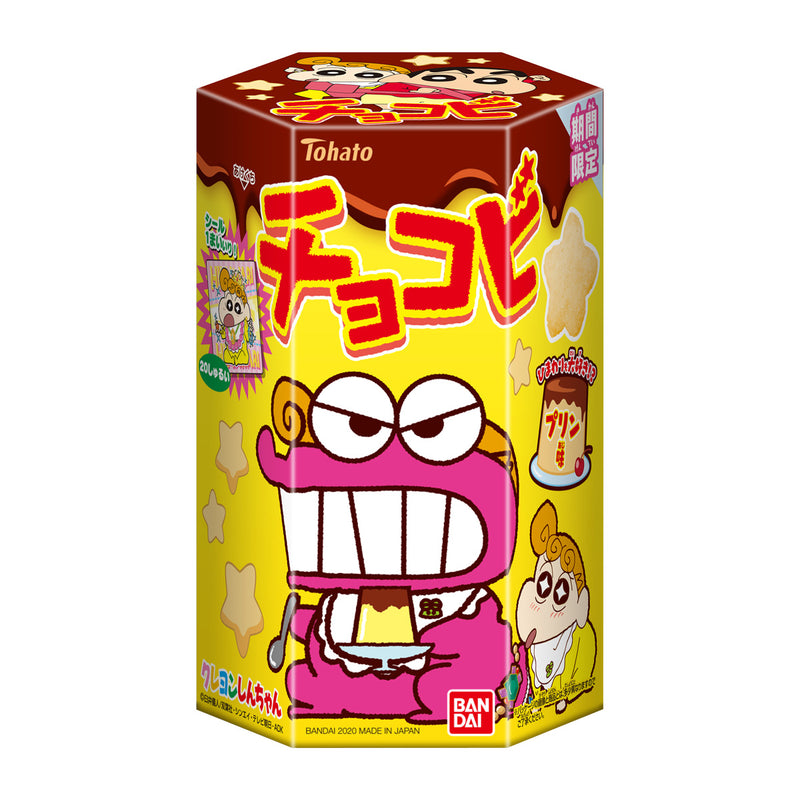 Tohato - Crayon Shin Chan Biscotti giapponesi gusto Budino- 25g - Snack Dojo