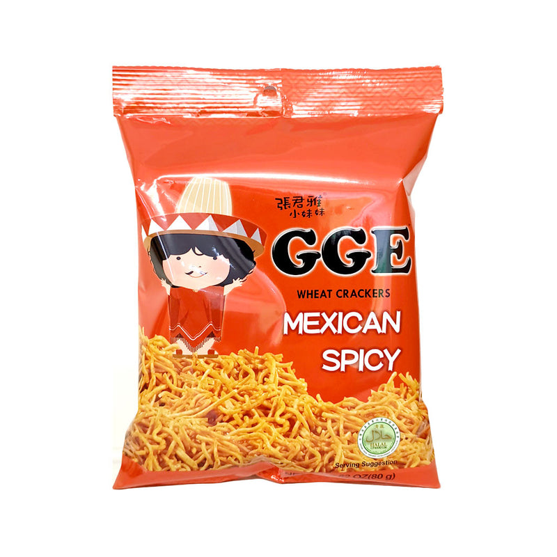 Zhang - Cracker di grano gusto Piccante Stile Messico - 80g
