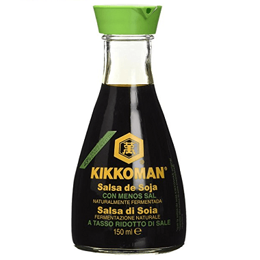 Kikkoman - Salsa Soia (Meno Sale) - 150ml - Snack Dojo