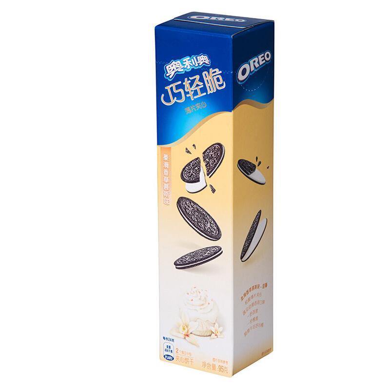 Oreo - Biscotti Fini Vaniglia - 95g - Snack Dojo