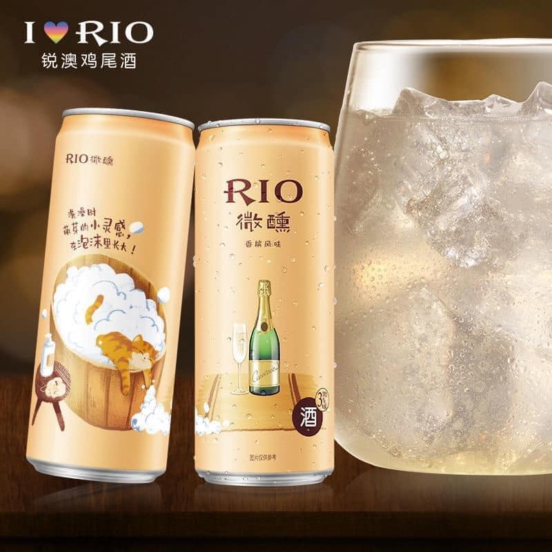 RIO - Cocktail Champagne 3° - 330ml