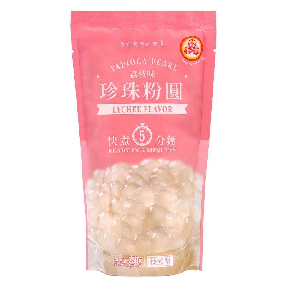 Wufu - Tapioca Pearl Lychee - 250g – Snack Dojo