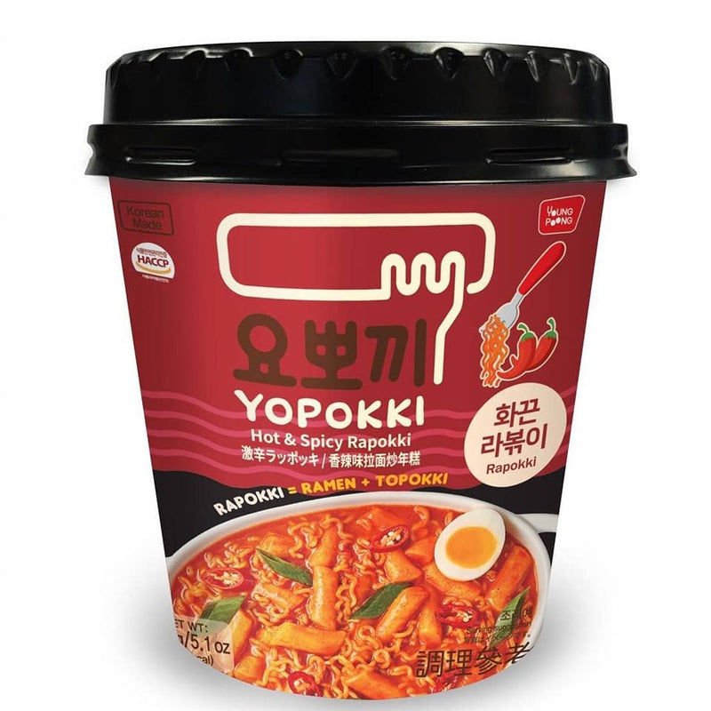 Yopokki - Hot & Spicy Rapokki - 145g