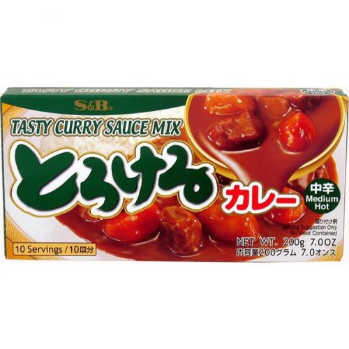 S&B - Tasty Curry Medium Hot (10pz) - 200g