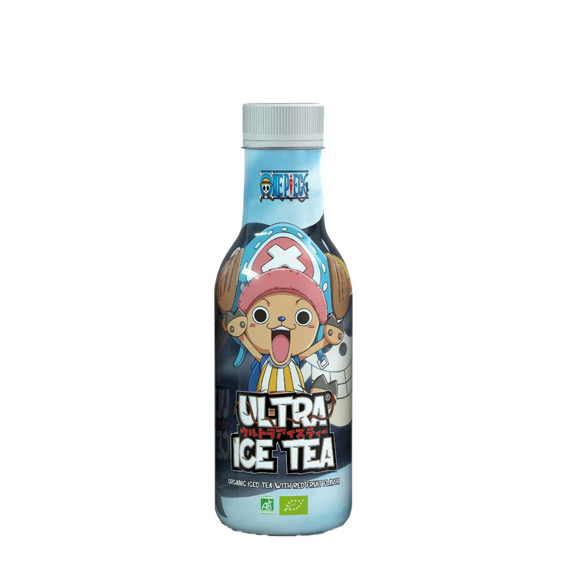 Ultra Ice Tea - Te biologico al gusto di frutti rossi (One Piece - Chopper) - 500ml