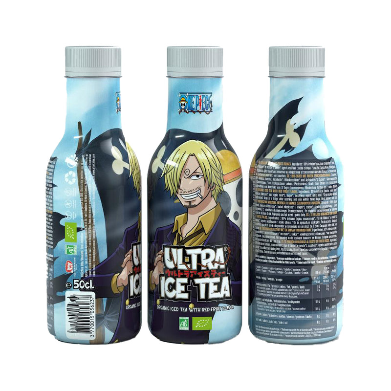 Ultra Ice Tea - Te biologico al gusto di frutti rossi (One Piece - Sanji) - 500ml