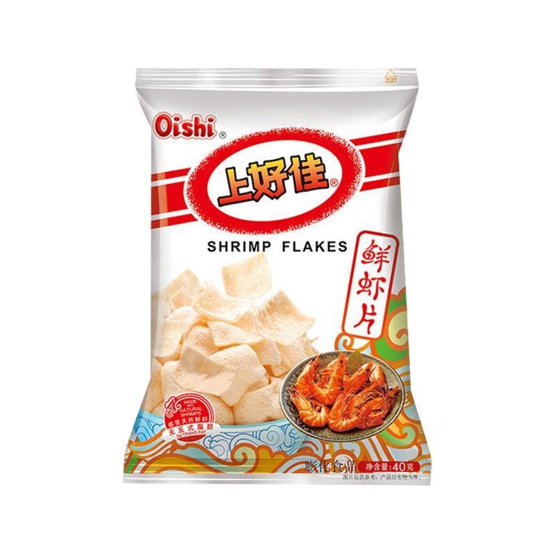 Oishi - Patatine Gambero rosso - 40g - Snack Dojo