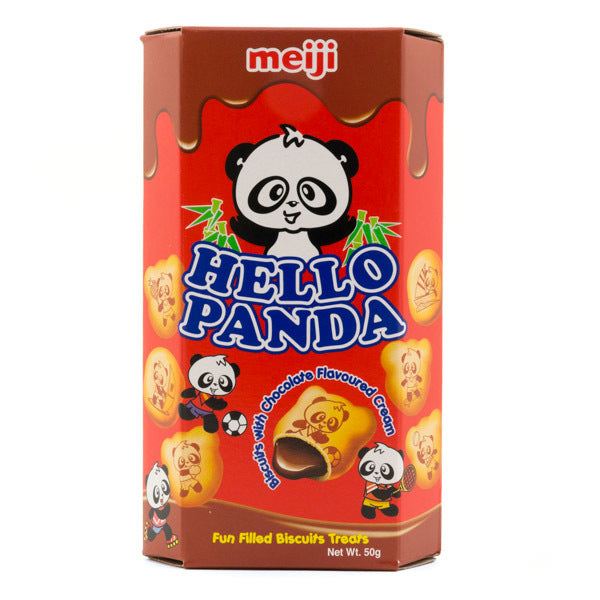 Meiji - Hello Panda biscotti con ripieno Gusto Cioccolato - 50g