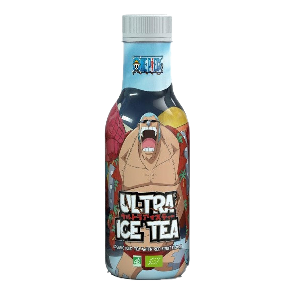 Ultra Ice Tea - Te biologico al gusto di frutti rossi (One Piece - Franky) - 500ml