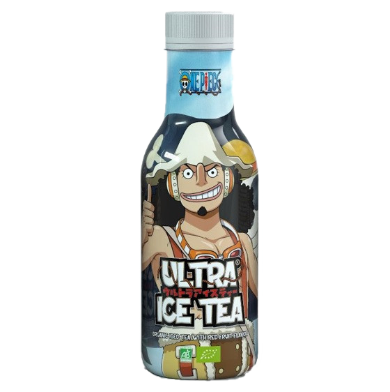 Ultra Ice Tea - Te biologico al gusto di frutti rossi (One Piece - Usopp) - 500ml