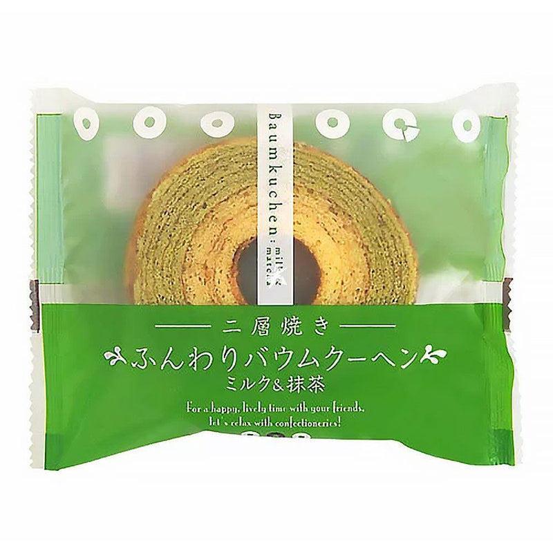 Japan Taiyo - Baumkuchen Giapponese al gusto di Matcha - 75g - Snack Dojo