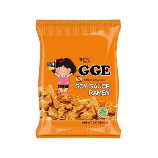 Zhang - Cracker di grano gusto Salsa di Soia - 80g